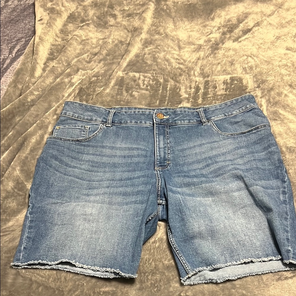 Denim Blue Women's Shorts